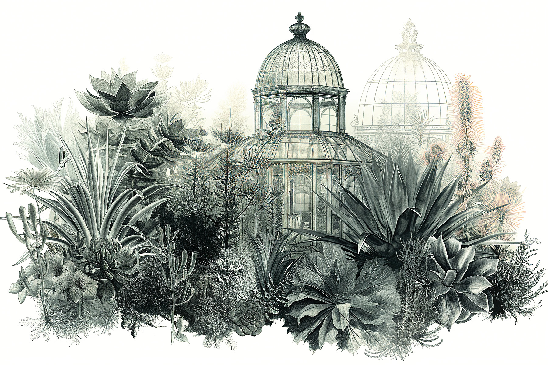 Imagined Mediterranean haven, etched in light