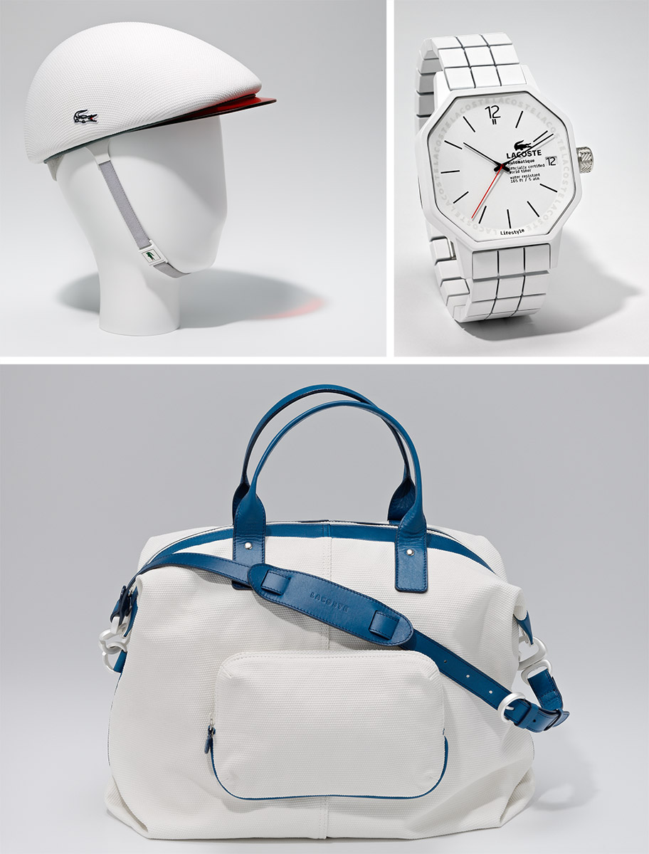 Casque, montre et sac de sport Lacoste